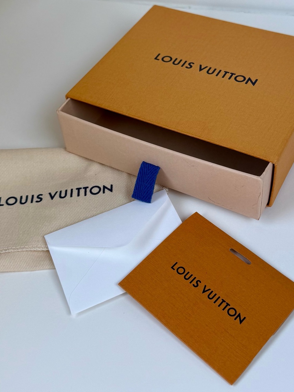 Louis Vuitton Empty Gift Box, Dust Bag & Packaging Set